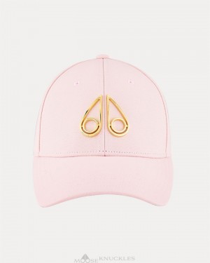 Baseball caps Donna Moose Knuckles Hollow Logo Cap Rosa | WFA729506