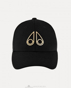 Baseball caps Donna Moose Knuckles Hollow Logo Cap Nere | RIU567239