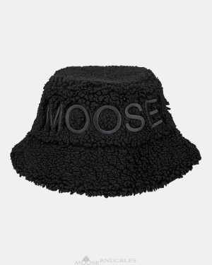 Cappello Uomo Moose Knuckles Cobble Bucket Hat Nere | LXH762408