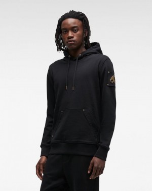 Felpe Uomo Moose Knuckles Martense Hoodie Nere | CRH539480