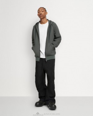 Felpe Uomo Moose Knuckles Piedmont Hoodie Forest Hill | PVZ169350
