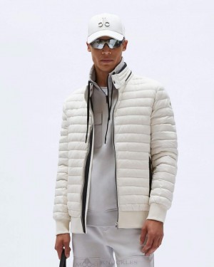 Giacca Bomber Uomo Moose Knuckles Air Down Bomber Plaster | RVJ351279