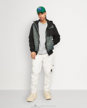 Giacca Bomber Uomo Moose Knuckles Sherwood Bomber Nere | GQB723645