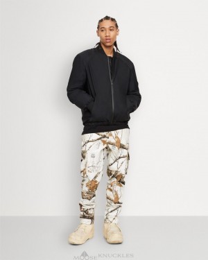 Giacca Bomber Uomo Moose Knuckles Sussex Bomber Nere | KBD859046