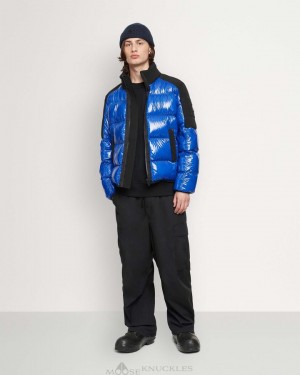 Giacche Uomo Moose Knuckles Dugald Puffer Nere | EWJ371820