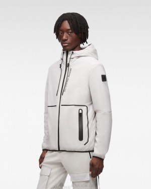Giacche Uomo Moose Knuckles Grayton Jacket Grigie | XJO628973