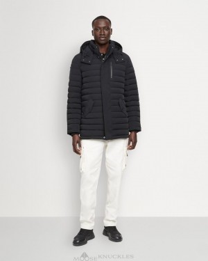 Giacche Uomo Moose Knuckles Greystone Jacket Nere | WJQ589302