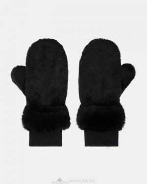 Guanti Donna Moose Knuckles Cheever Mittens Nere | CTD370485