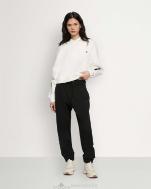 Pantaloni Donna Moose Knuckles Berkley Jogger Nere | GYB374205