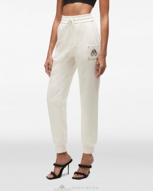 Pantaloni Donna Moose Knuckles Brooklyn Jogger Plaster | NQM036481