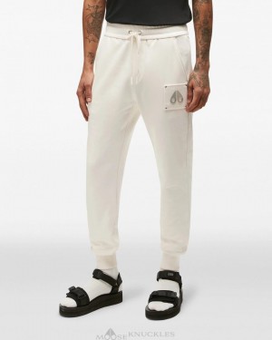 Pantaloni Uomo Moose Knuckles Brooklyn Jogger Plaster | HUA384067