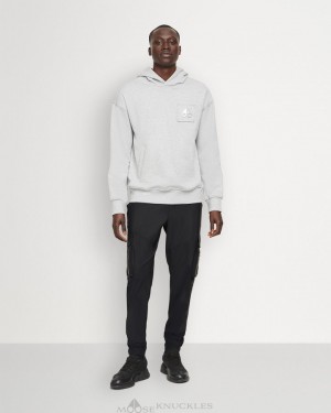 Pantaloni Uomo Moose Knuckles Sussex Pant Nere | ZWF964358