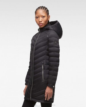 Parkas Donna Moose Knuckles Air Down Parka Nere | PSU102453