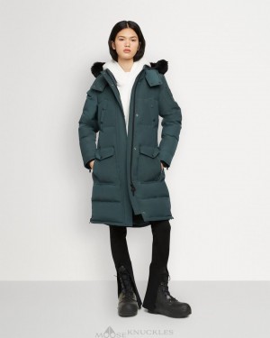 Parkas Donna Moose Knuckles Onyx Causapscal Parka Nere | ALR209836