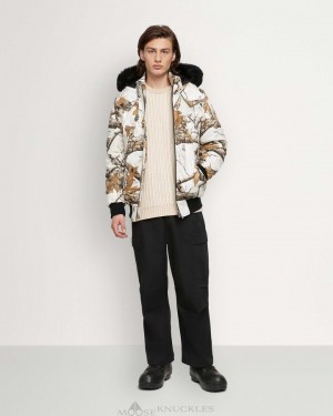 Parkas Uomo Moose Knuckles Cloud Parka Shearling Nere | WQP710329