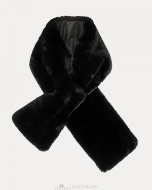 Sciarpe Donna Moose Knuckles Sackett Scarf Nere | IMP931526