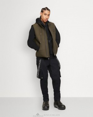 Vests Uomo Moose Knuckles Original Vest Army | ZRC387062