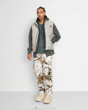 Vests Uomo Moose Knuckles Original Vest Grigie | EAY462108