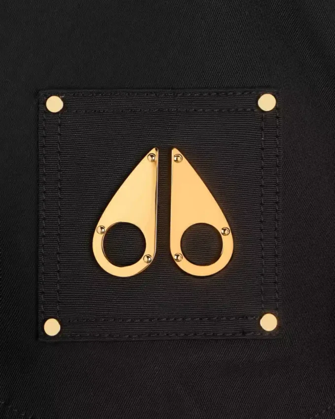 Bomber con bordi in shearling Logan della serie Gold