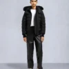 Bomber con bordi in shearling Onyx Ladriere