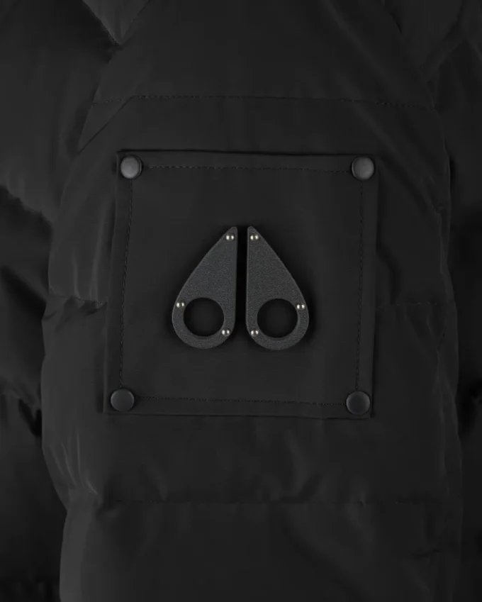 Bomber con bordi in shearling Onyx Ladriere