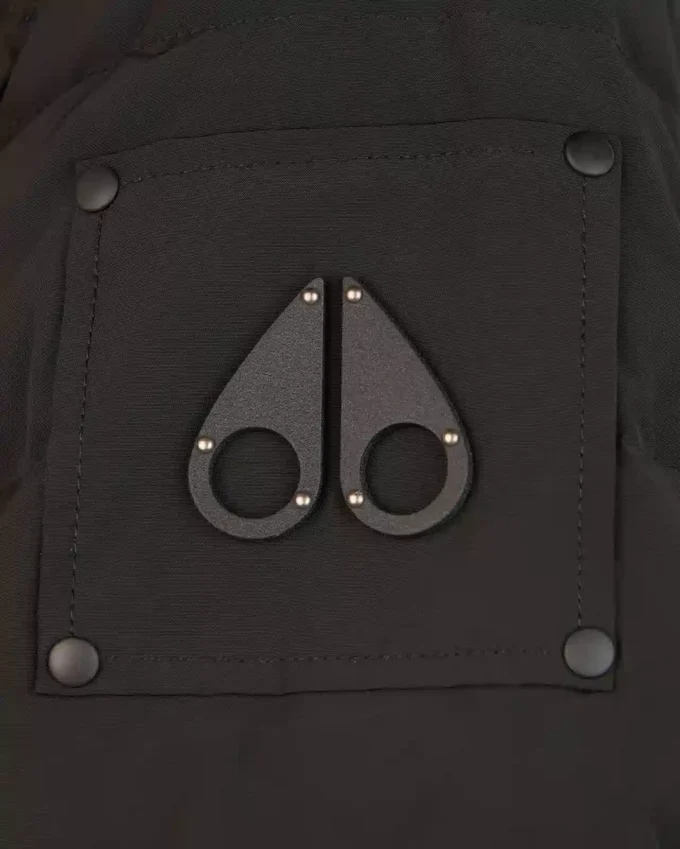 Bomber con bordi in shearling Onyx Ladriere