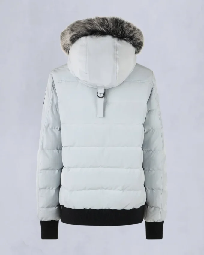 Bomber con bordi in shearling Onyx Ladriere