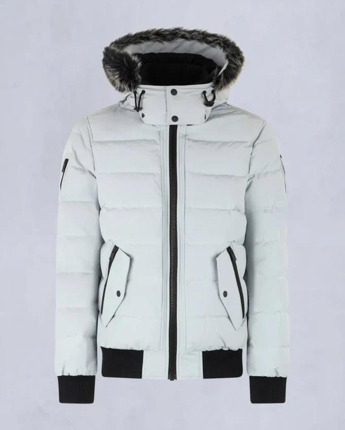 Bomber con bordi in shearling Onyx Scotchtown