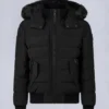 Bomber con bordi in shearling Onyx Scotchtown