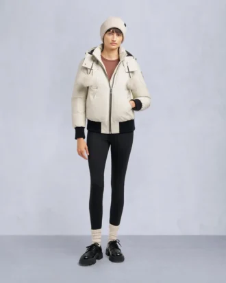 Bomber originale Debbie con bordi in shearling