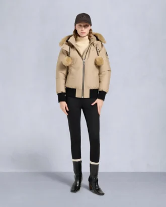 Bomber originale Debbie con bordi in shearling