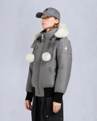 Bomber originale Debbie con bordi in shearling