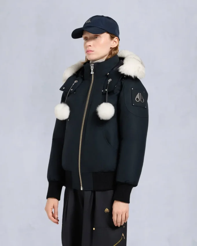 Bomber originale Debbie con bordi in shearling