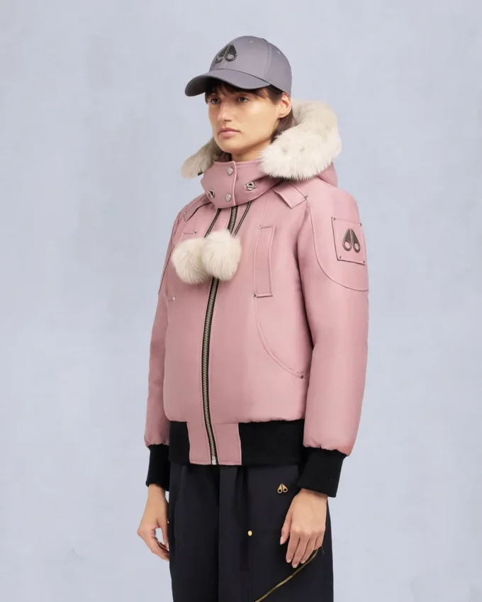 Bomber originale Debbie con bordi in shearling