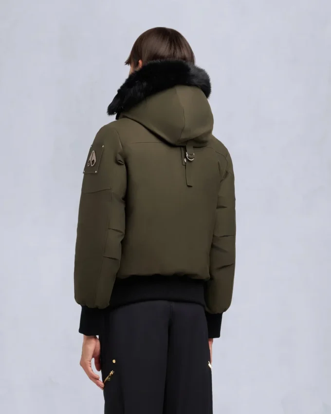 Bomber originale Debbie con bordi in shearling