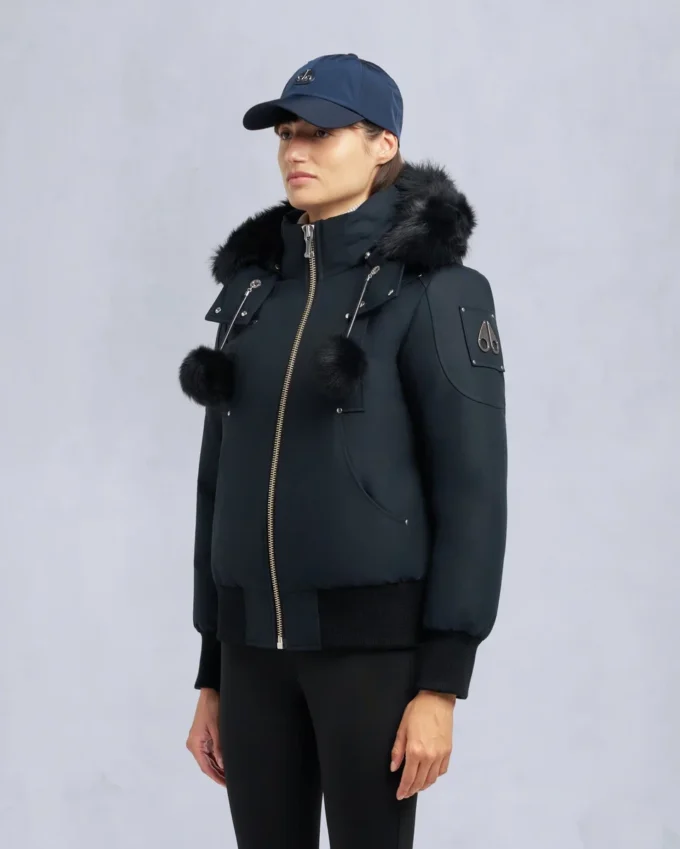 Bomber originale Debbie con bordi in shearling