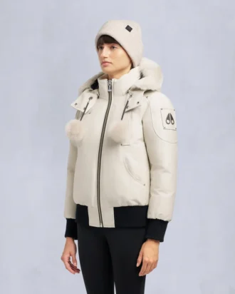 Bomber originale Debbie con bordi in shearling