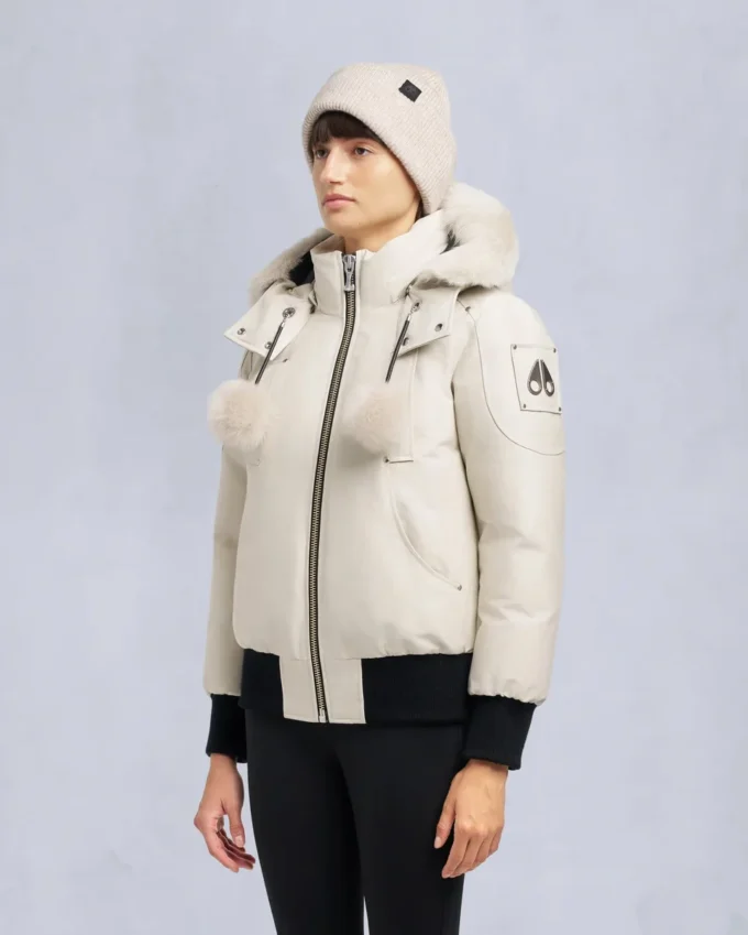 Bomber originale Debbie con bordi in shearling