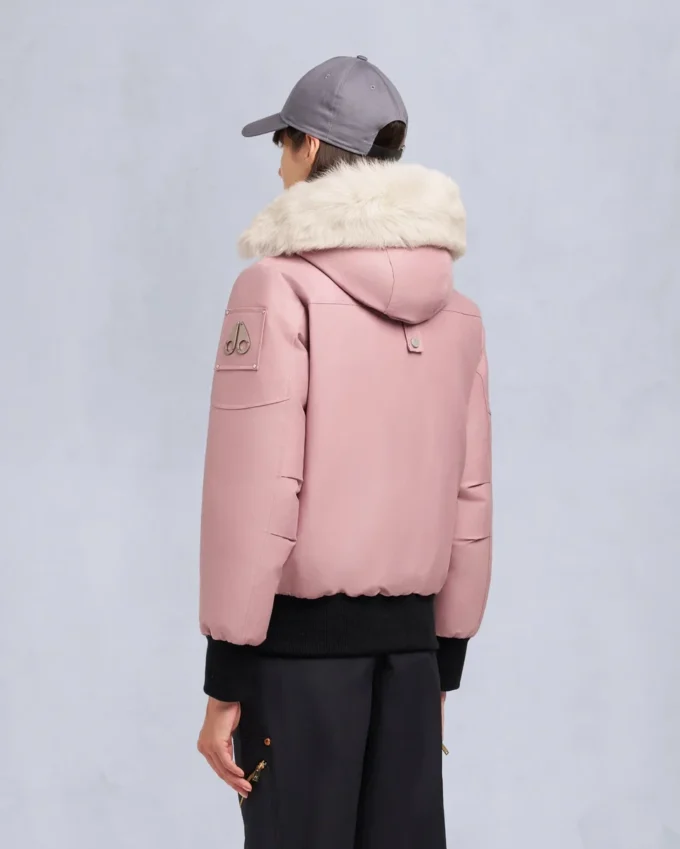 Bomber originale Debbie con bordi in shearling