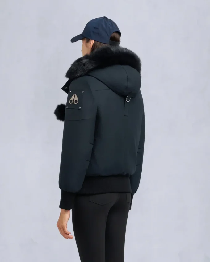 Bomber originale Debbie con bordi in shearling