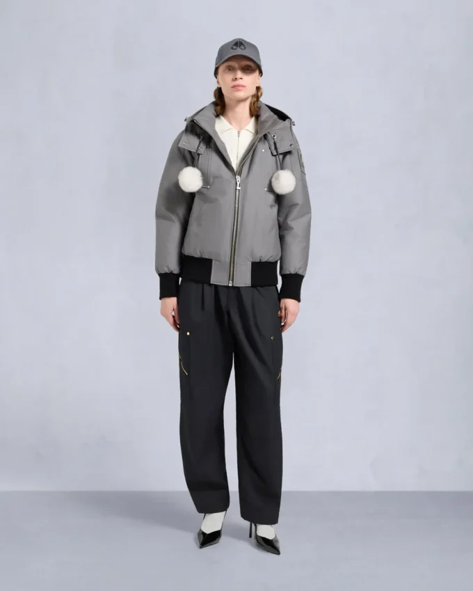 Bomber originale Debbie con bordi in shearling