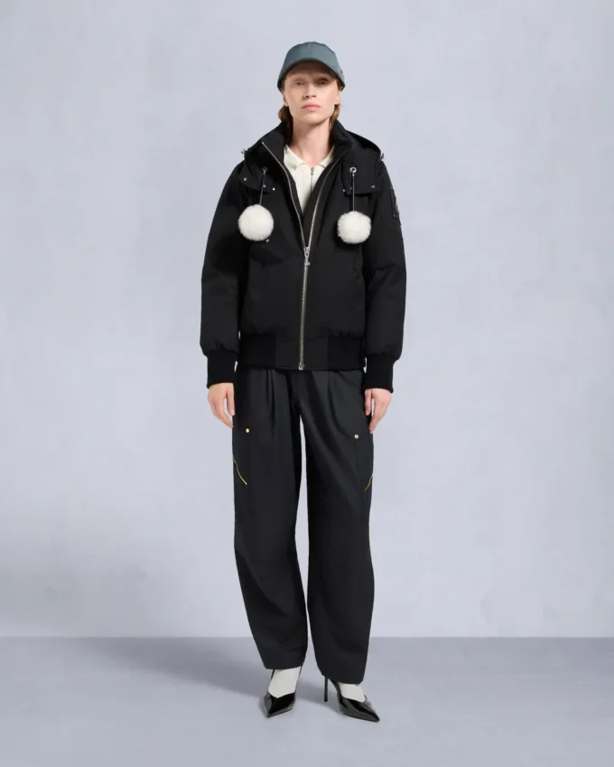 Bomber originale Debbie con bordi in shearling