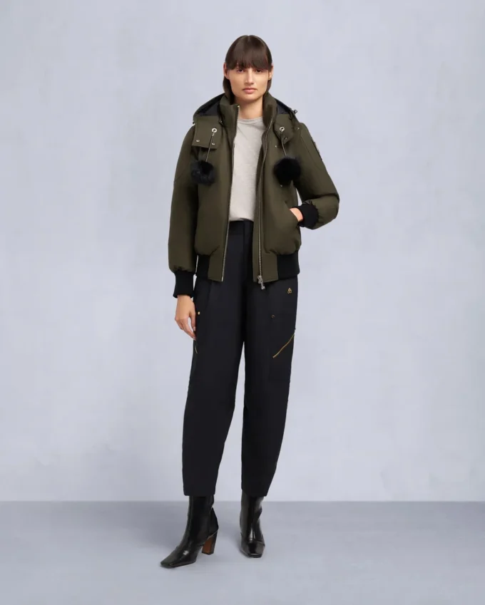 Bomber originale Debbie con bordi in shearling