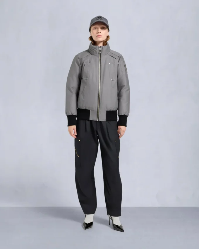 Bomber originale Debbie con bordi in shearling