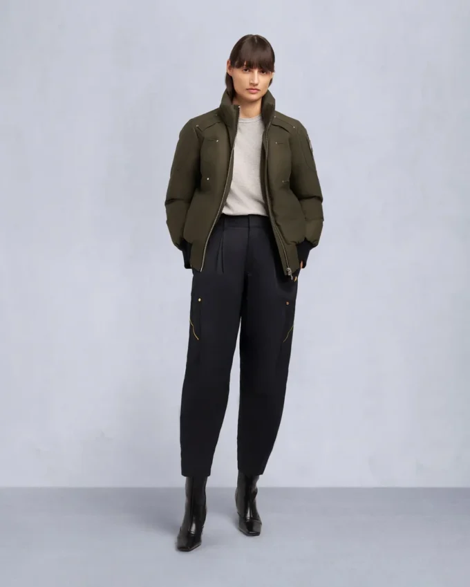 Bomber originale Debbie con bordi in shearling