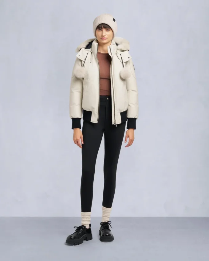 Bomber originale Debbie con bordi in shearling
