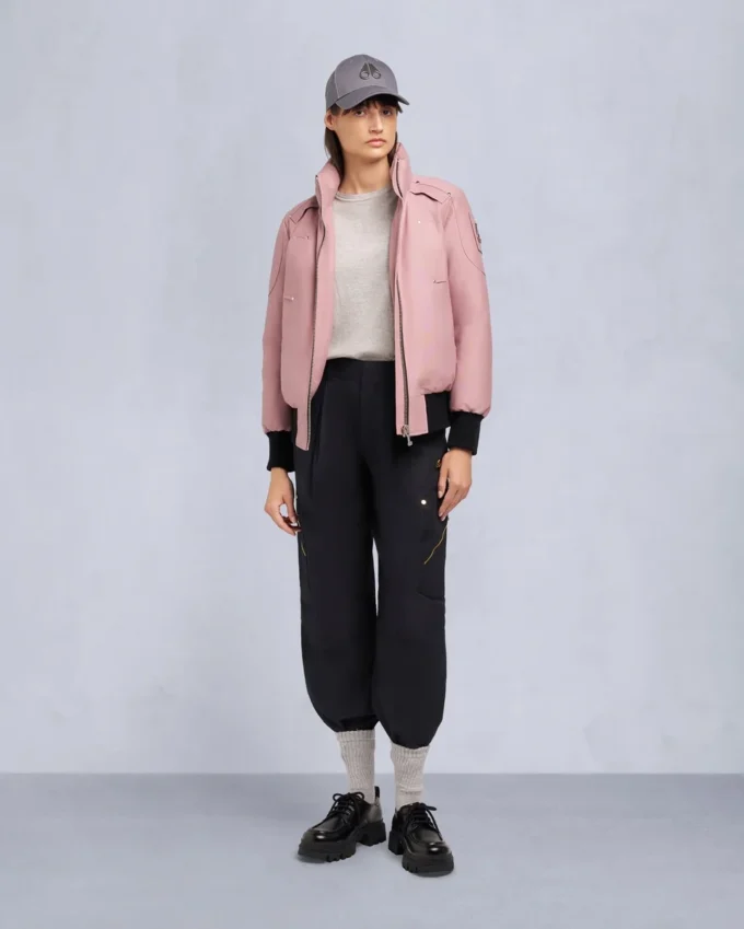 Bomber originale Debbie con bordi in shearling