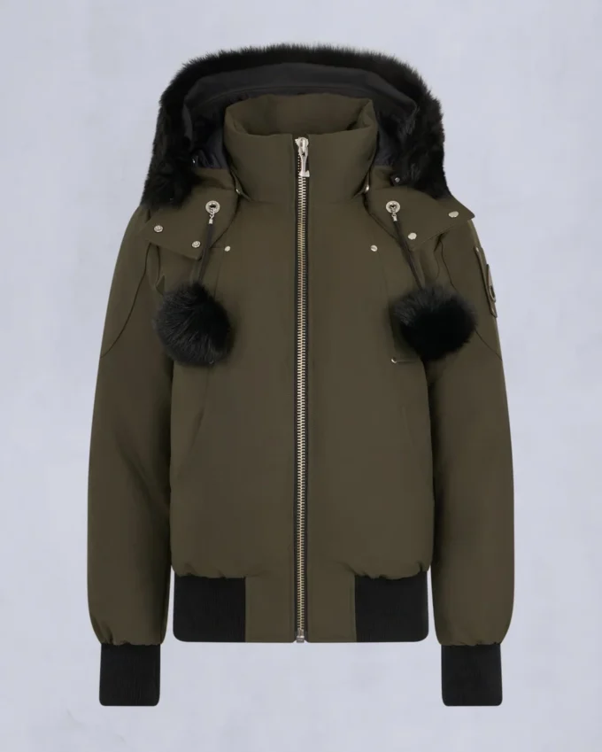 Bomber originale Debbie con bordi in shearling