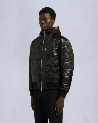 Bomber trapuntato Leaf