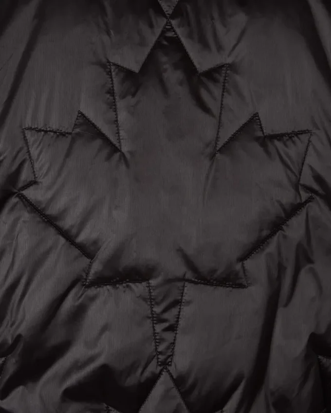 Bomber trapuntato Leaf